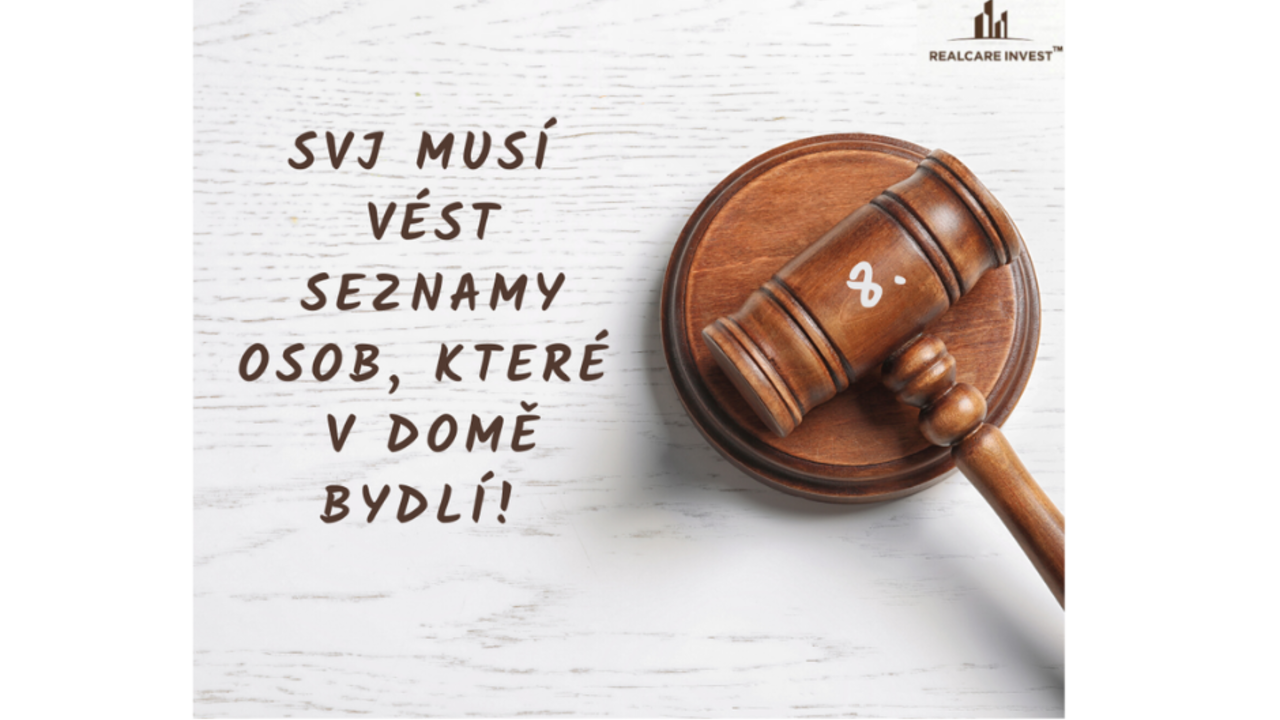 Vlastníci 8: SVJ musí vést seznamy osob, které v domě bydlí!