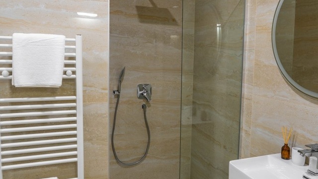 Koupelna se sanitou je také ve standardu projektu.